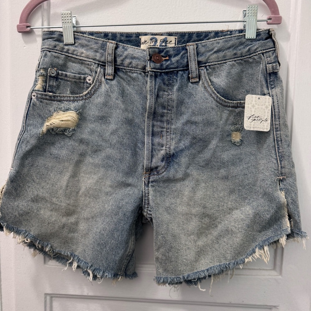 Free People Denim Shorts